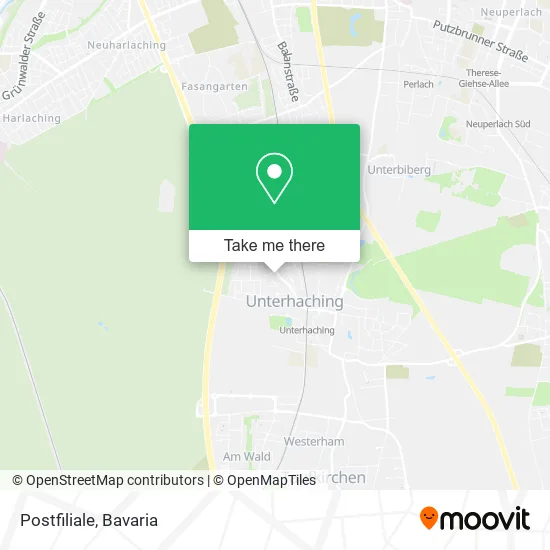 Карта Postfiliale