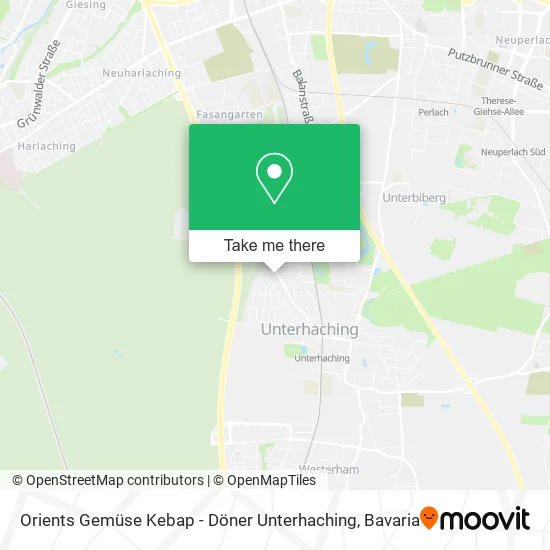 Карта Orients Gemüse Kebap - Döner Unterhaching
