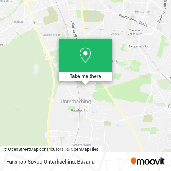Карта Fanshop Spvgg Unterhaching