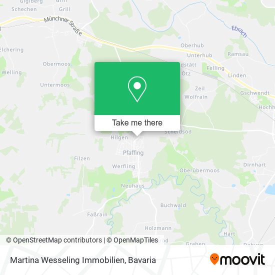 Martina Wesseling Immobilien map