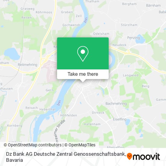 Dz Bank AG Deutsche Zentral Genossenschaftsbank map