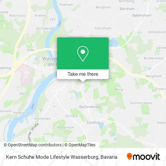 Kern Schuhe Mode Lifestyle Wasserburg map