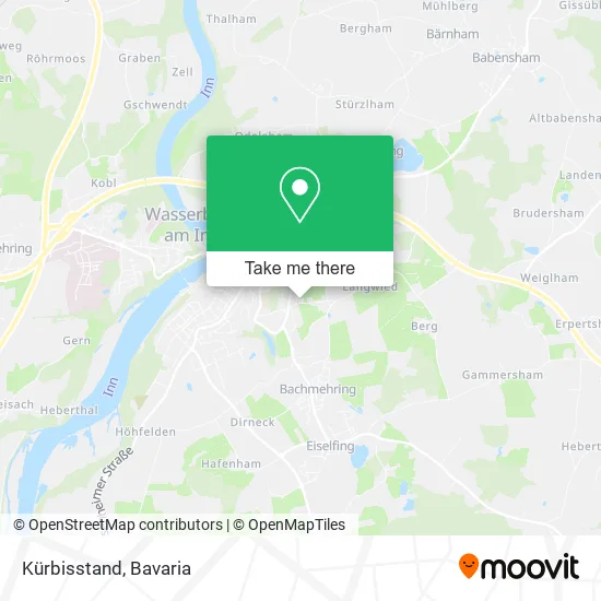 Карта Kürbisstand