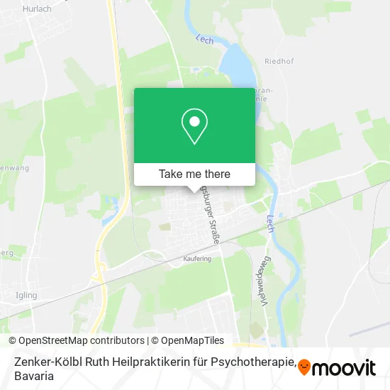 Карта Zenker-Kölbl Ruth Heilpraktikerin für Psychotherapie