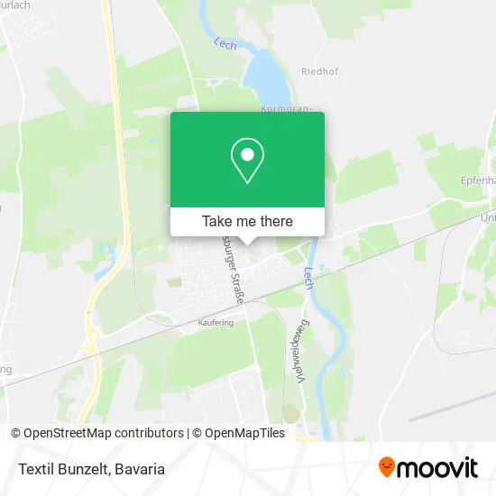 Карта Textil Bunzelt