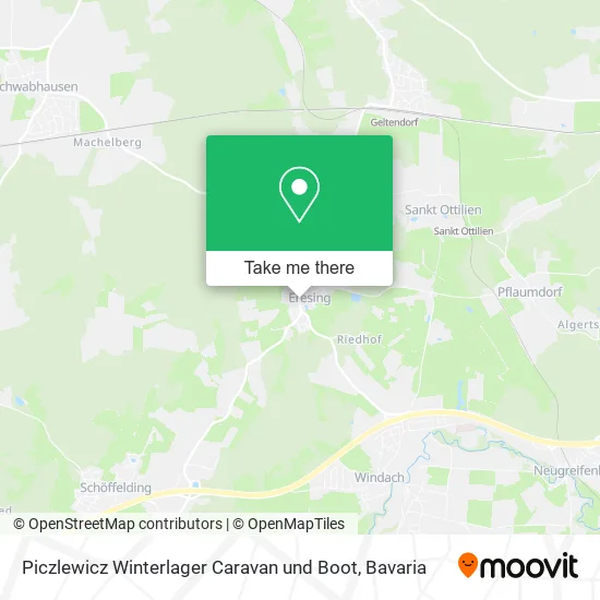 Карта Piczlewicz Winterlager Caravan und Boot