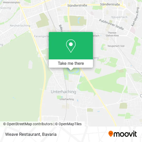 Карта Weave Restaurant