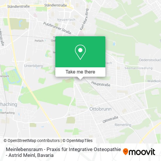 Meinlebensraum - Praxis für Integrative Osteopathie - Astrid Meinl map