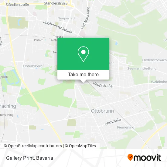 Карта Gallery Print