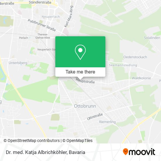 Dr. med. Katja Albrichköhler map