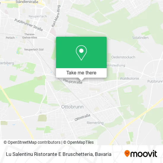 Карта Lu Salentinu Ristorante E Bruschetteria