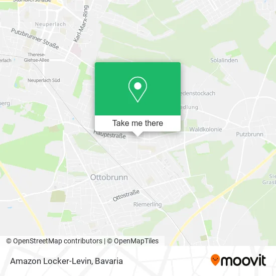 Карта Amazon Locker-Levin
