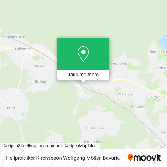 Карта Heilpraktiker Kirchseeon Wolfgang Möller