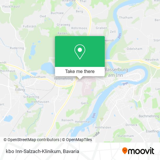 kbo Inn-Salzach-Klinikum map