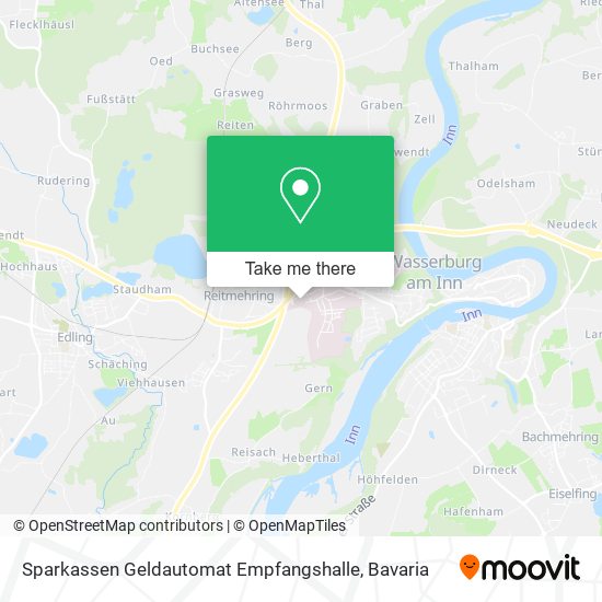 Карта Sparkassen Geldautomat Empfangshalle