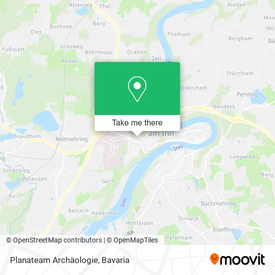 Карта Planateam Archäologie