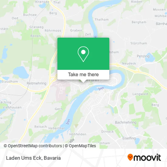Карта Laden Ums Eck