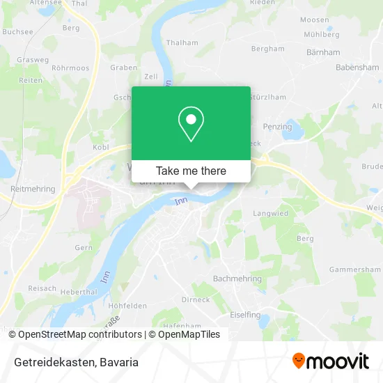 Карта Getreidekasten