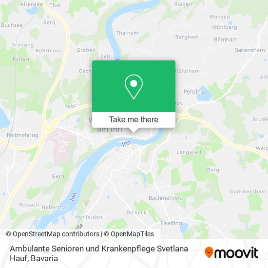 Ambulante Senioren und Krankenpflege Svetlana Hauf map