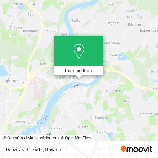 Карта Delizitas Biokiste