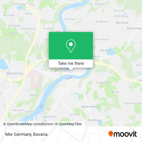 Карта Mer Germany