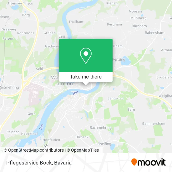 Карта Pflegeservice Bock