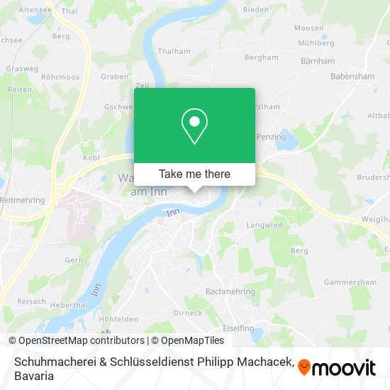 Schuhmacherei & Schlüsseldienst Philipp Machacek map