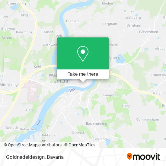 Карта Goldnadeldesign