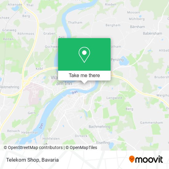 Telekom Shop map