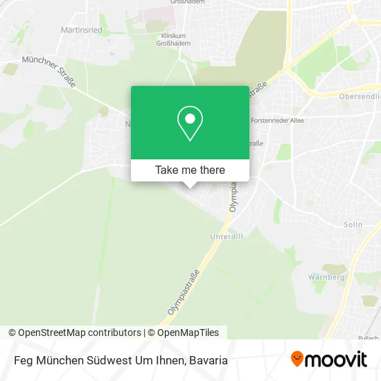 Карта Feg München Südwest Um Ihnen