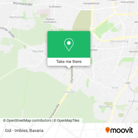 Карта Gül - Imbiss