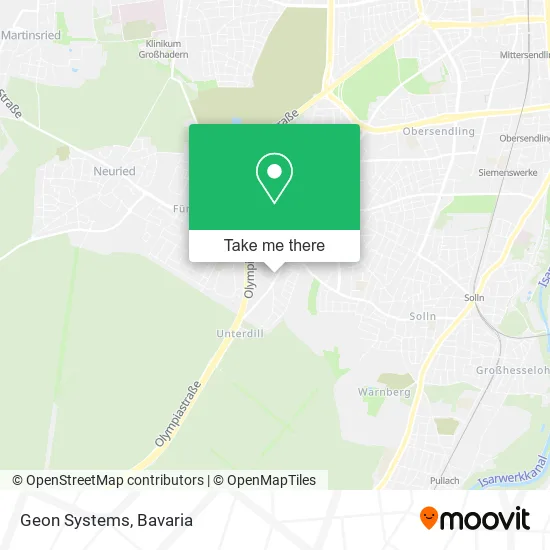 Карта Geon Systems