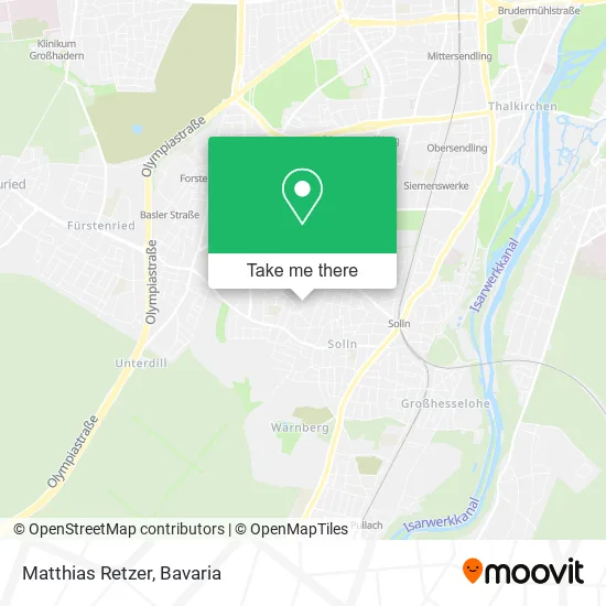 Карта Matthias Retzer