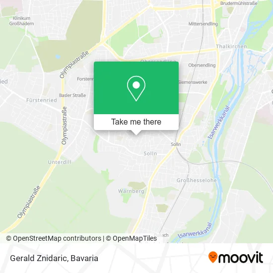 Карта Gerald Znidaric