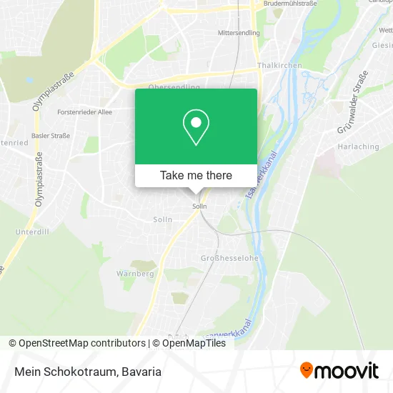 Карта Mein Schokotraum