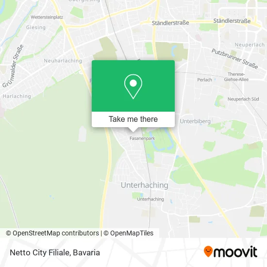 Карта Netto City Filiale
