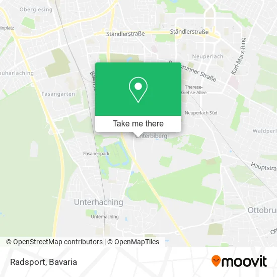 Карта Radsport