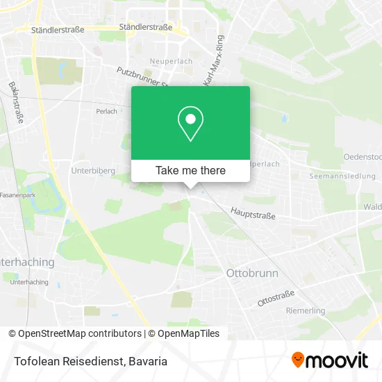 Карта Tofolean Reisedienst