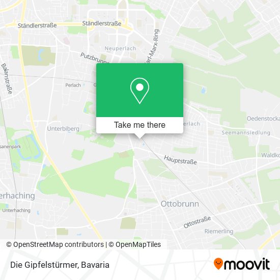 Die Gipfelstürmer map
