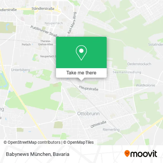 Карта Babynews München