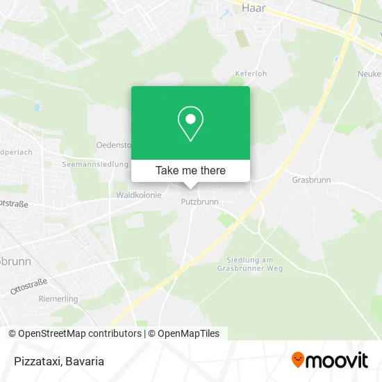 Карта Pizzataxi