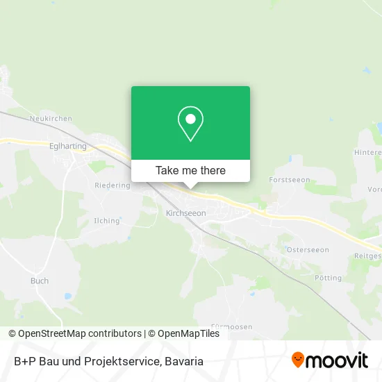 Карта B+P Bau und Projektservice