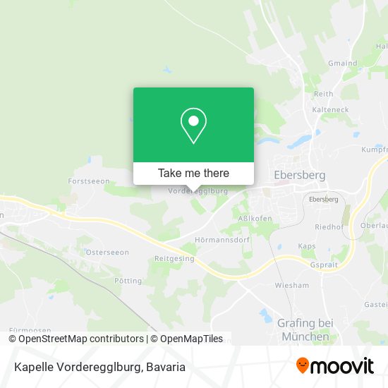Kapelle Vorderegglburg map