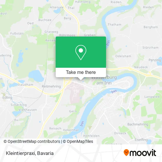 Карта Kleintierpraxi