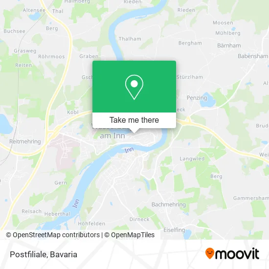 Карта Postfiliale