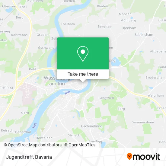 Карта Jugendtreff