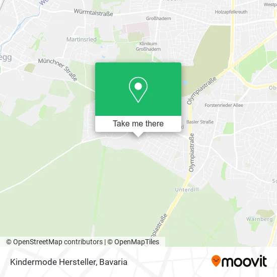 Карта Kindermode Hersteller