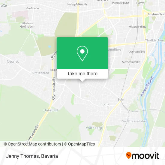 Карта Jenny Thomas