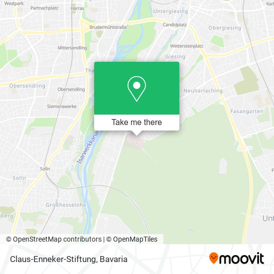 Claus-Enneker-Stiftung map