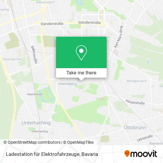 Ladestation für Elektrofahrzeuge map